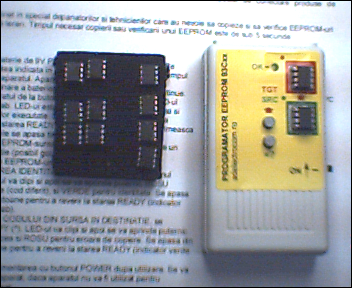 Programator EEPROM serial 93Cxx cu si fara conectare la PC