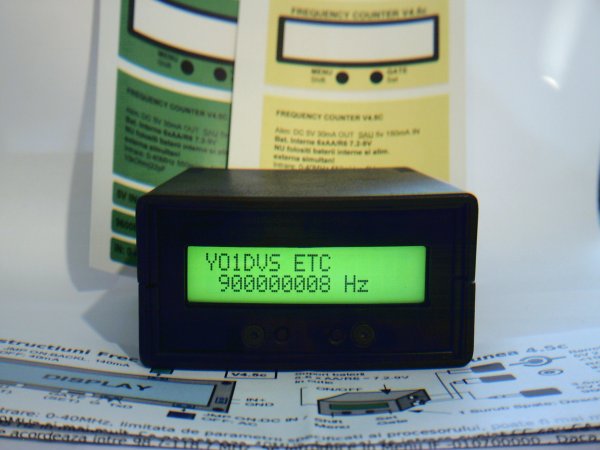 Frecventmetru Counter 40MHz V4.5c